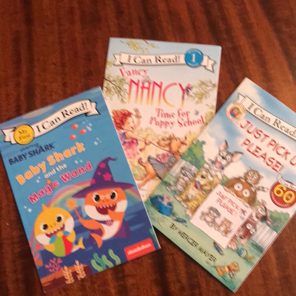 Books- Set of 3 My First I Can  Read Books